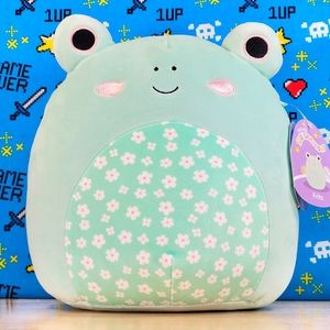 Squishmallow Fritz The Frog 11" UltraSoft Easter Holiday Toy Plush NWT